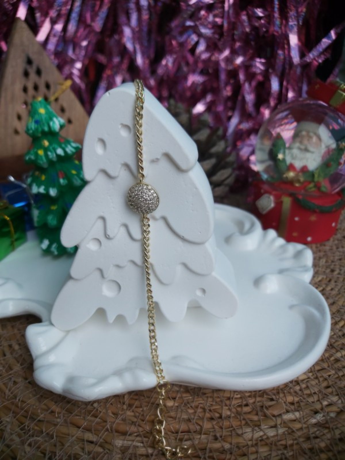 Bileklik Zirkon Taşlı