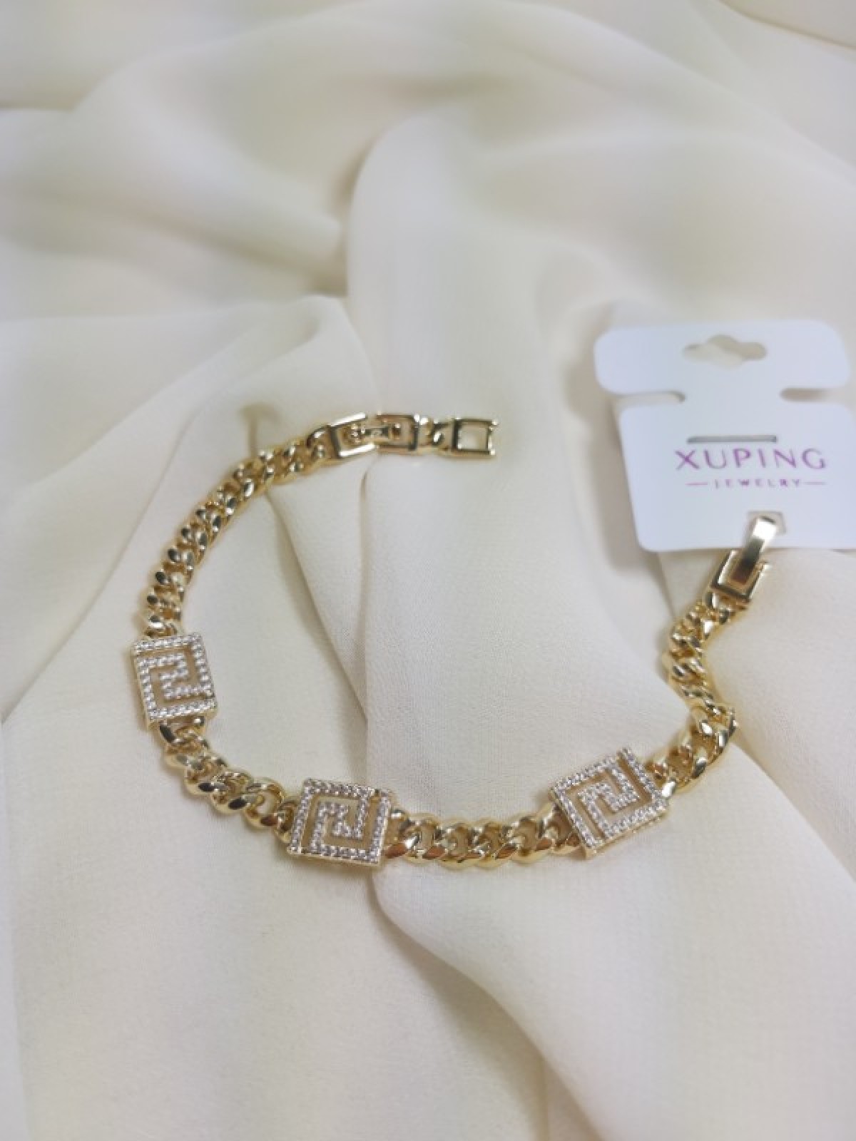 Gold Taşlı Bileklik