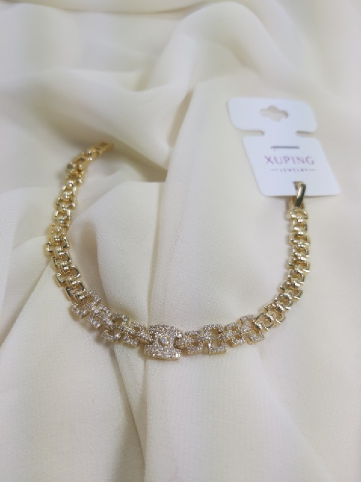 Gold Taşlı Bileklik