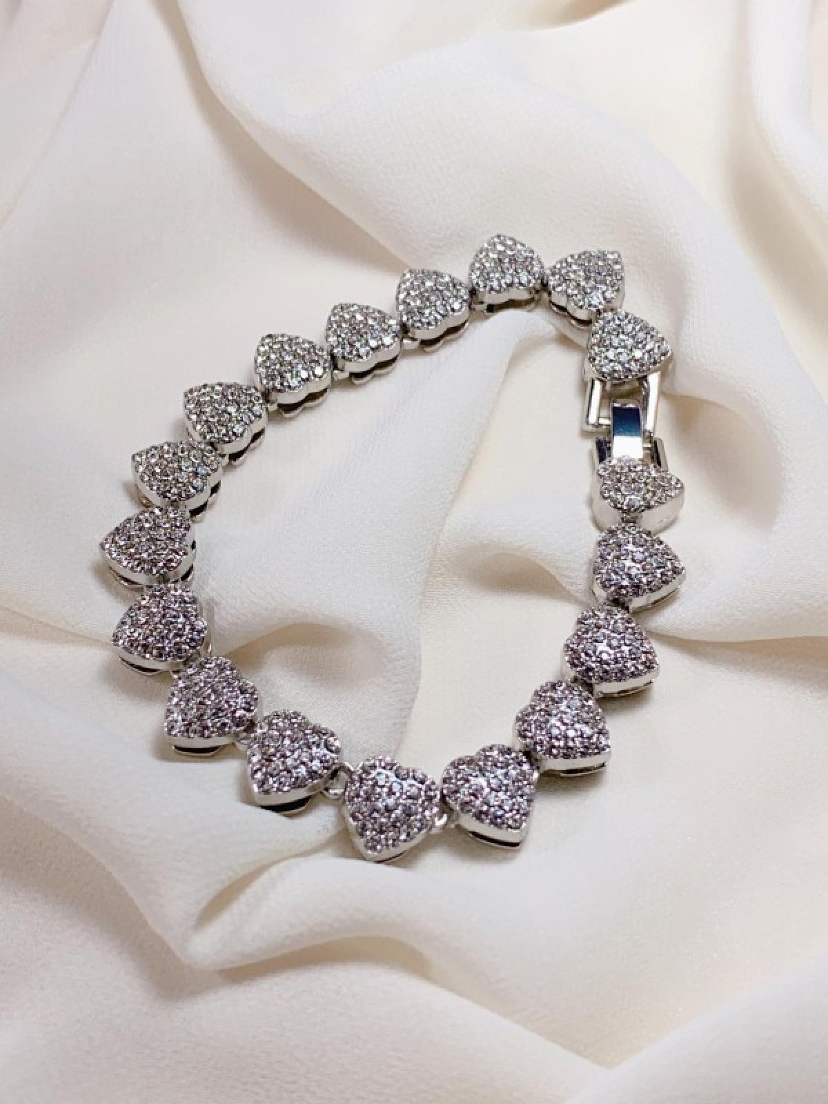 Kalp Taşlı Bileklik