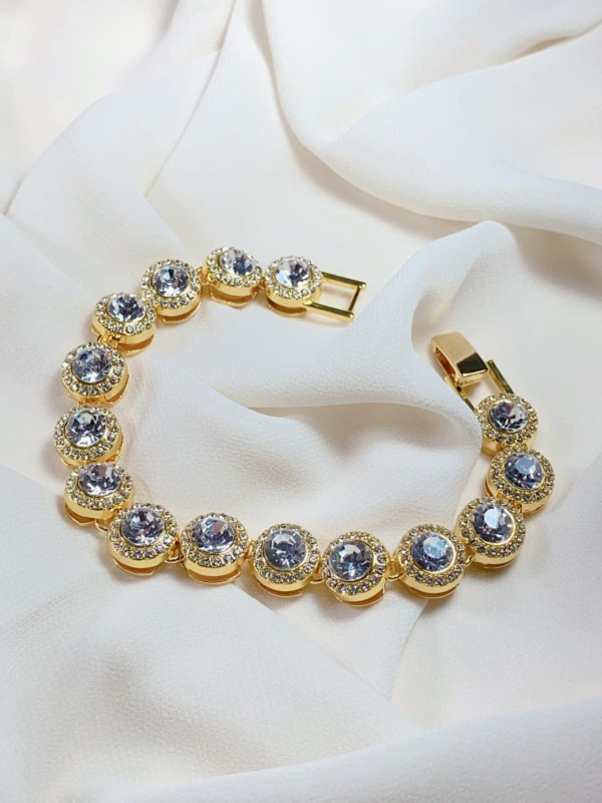 Yuvarlak Taşlı Bileklik